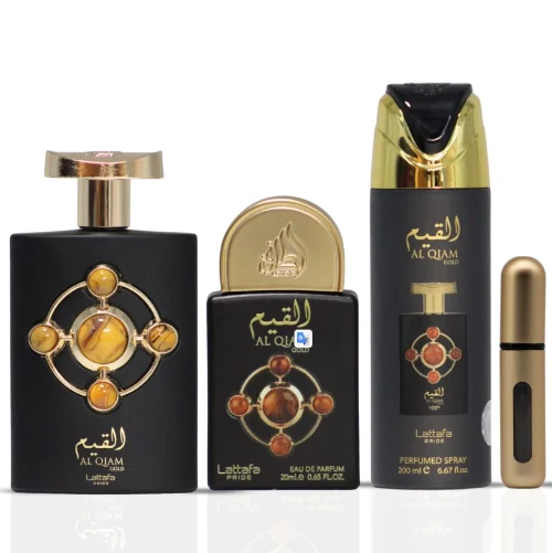 Lattafa Al Qiam Gold 3 Piece Gift Set - Image 2