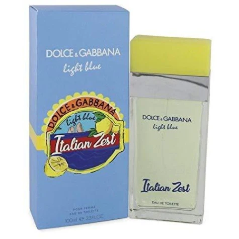 D & G Light Blue Italian Zest Eau De Toilette